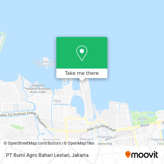 PT Bumi Agro Bahari Lestari map