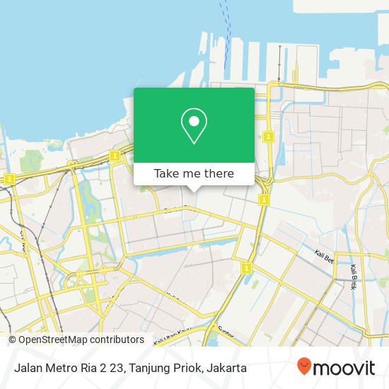 Jalan Metro Ria 2 23, Tanjung Priok map