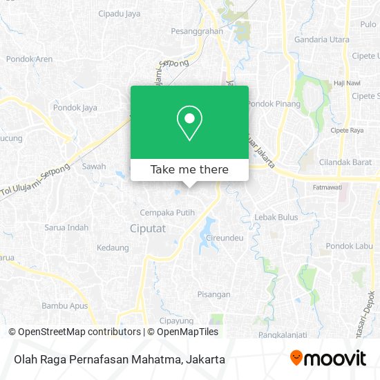 Olah Raga Pernafasan Mahatma map