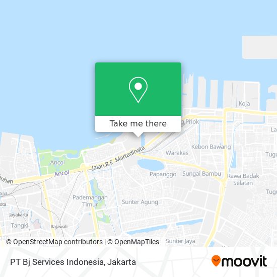 PT Bj Services Indonesia map