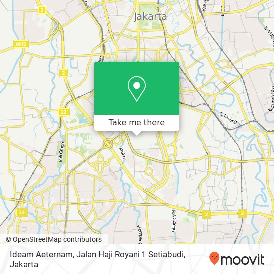 Ideam Aeternam, Jalan Haji Royani 1 Setiabudi map