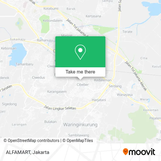 ALFAMART map