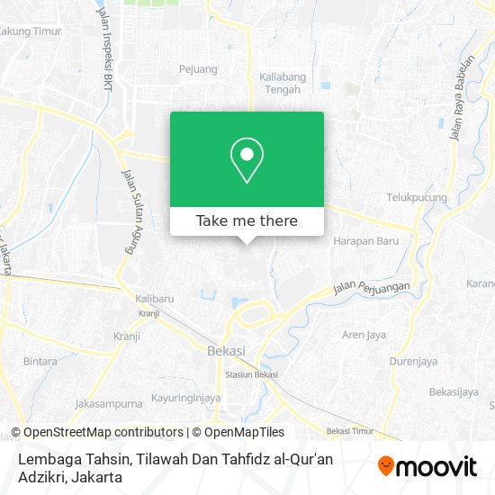 Lembaga Tahsin, Tilawah Dan Tahfidz al-Qur'an Adzikri map