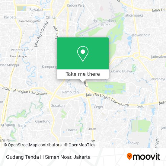 Gudang Tenda H Siman Noar map