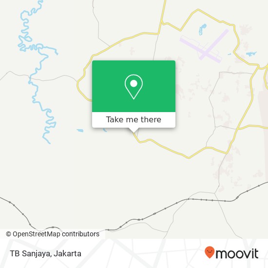 TB Sanjaya, Jalan Raya Korelet map