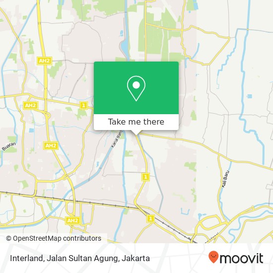 Interland, Jalan Sultan Agung map