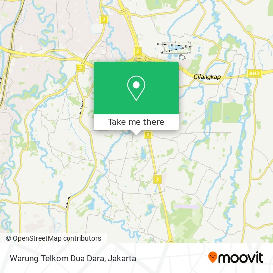 Warung Telkom Dua Dara map