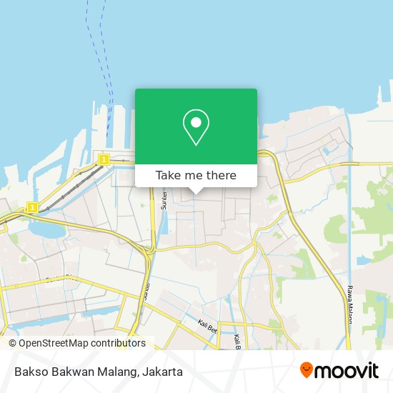 Bakso Bakwan Malang map