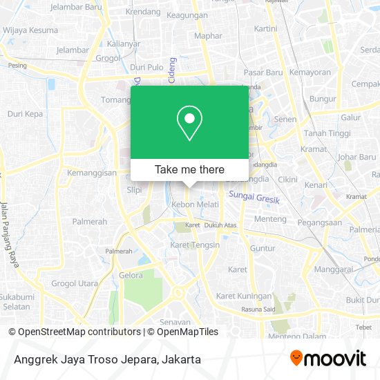 Anggrek Jaya Troso Jepara map