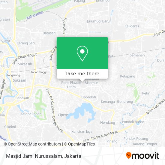 Masjid Jami Nurussalam map