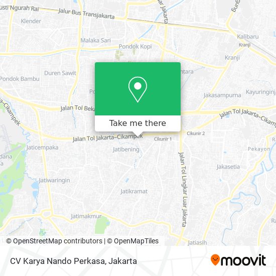 CV Karya Nando Perkasa map