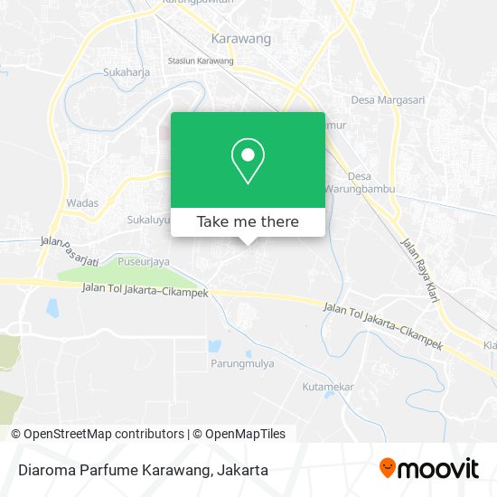 Diaroma Parfume Karawang map