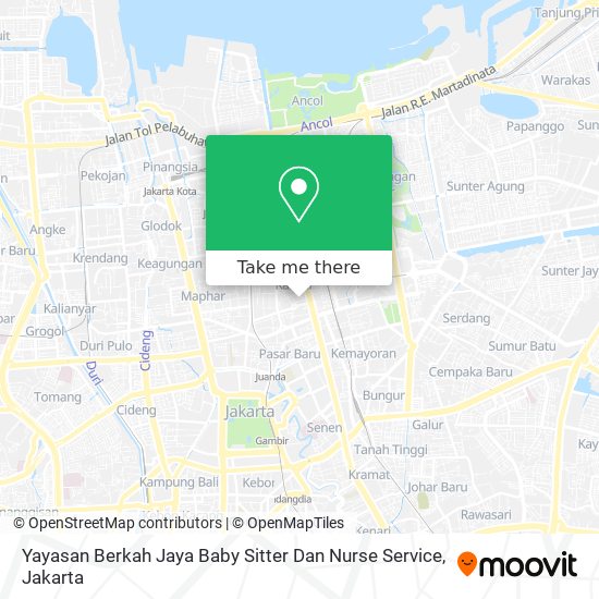 Yayasan Berkah Jaya Baby Sitter Dan Nurse Service map