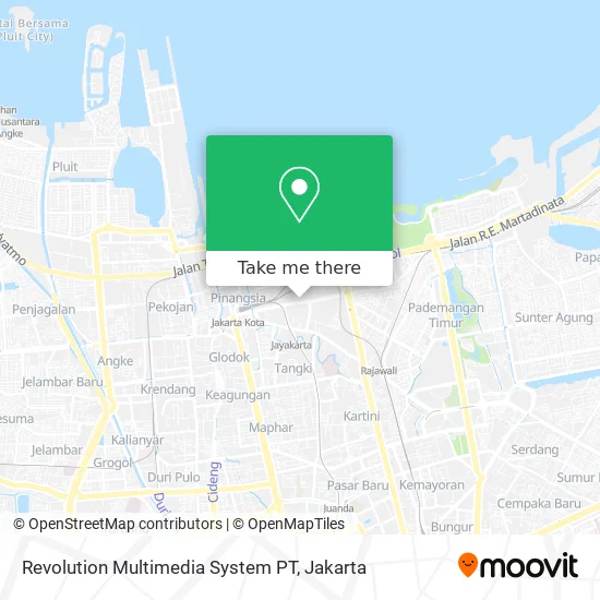 Revolution Multimedia System PT map