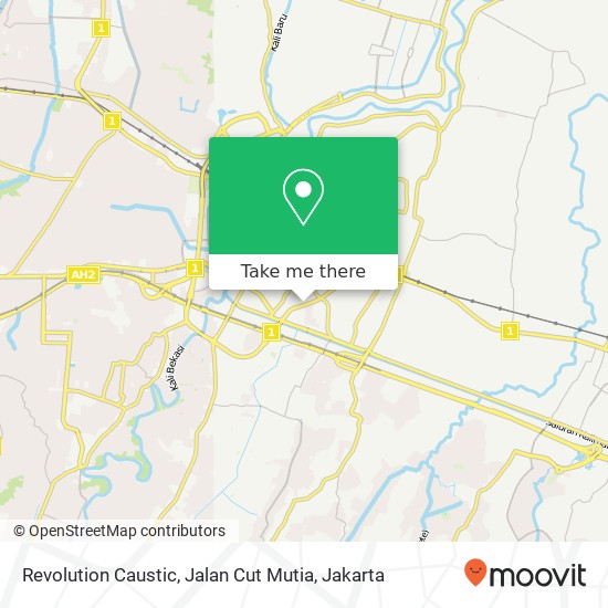 Revolution Caustic, Jalan Cut Mutia map