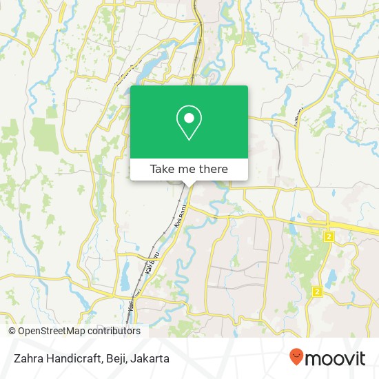 Zahra Handicraft, Beji map