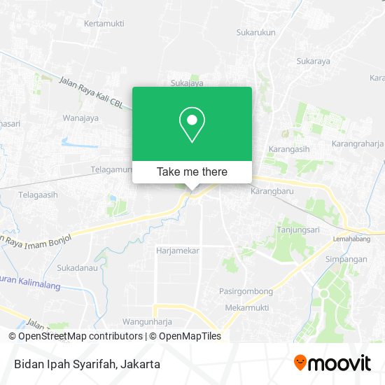 Bidan Ipah Syarifah map