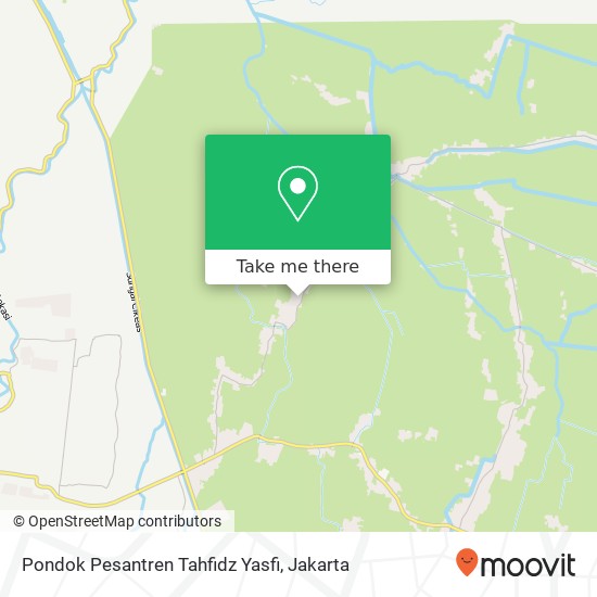 Pondok Pesantren Tahfidz Yasfi, Tambelang map