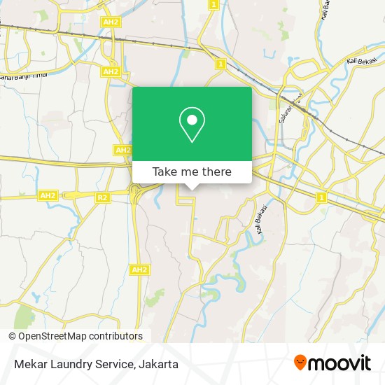 Mekar Laundry Service map