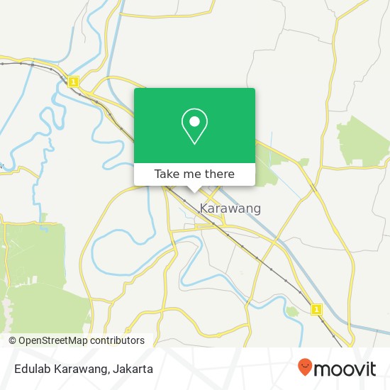 Edulab Karawang, null map