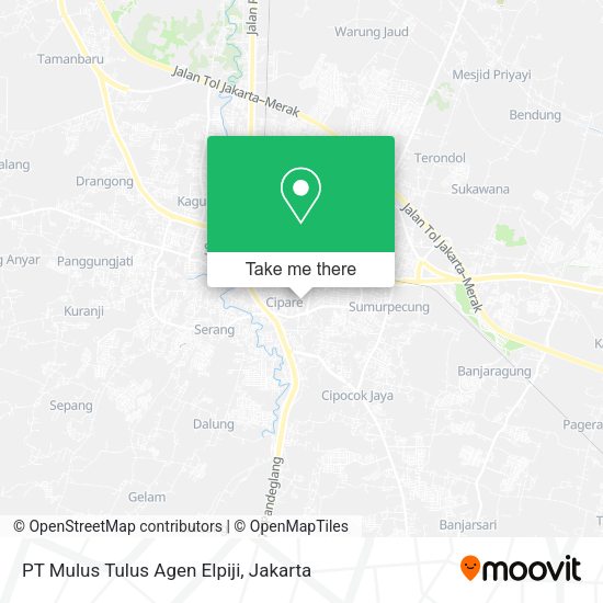 PT Mulus Tulus Agen Elpiji, Serang map