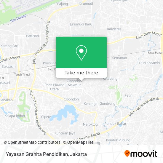 Yayasan Grahita Pendidikan map