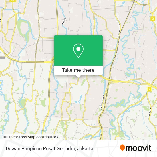 Dewan Pimpinan Pusat Gerindra map