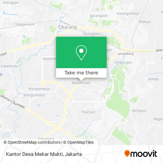 Kantor Desa Mekar Mukti map