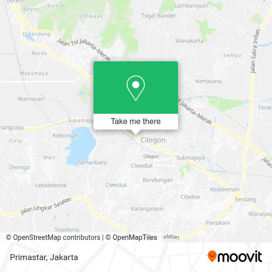 Primastar map