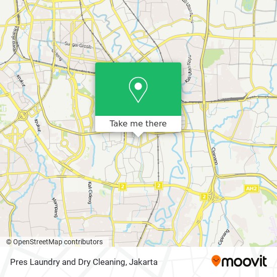 Pres Laundry and Dry Cleaning map