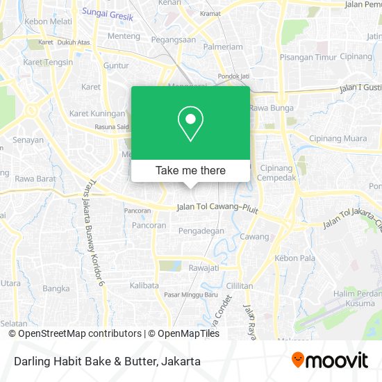 Darling Habit Bake & Butter map