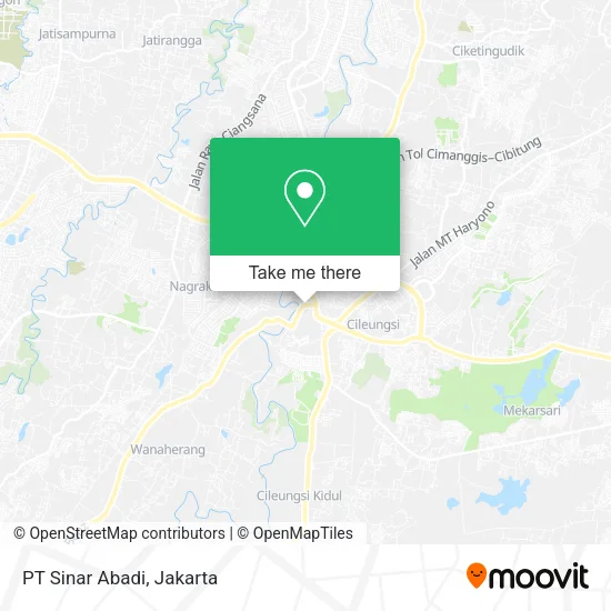 PT Sinar Abadi map