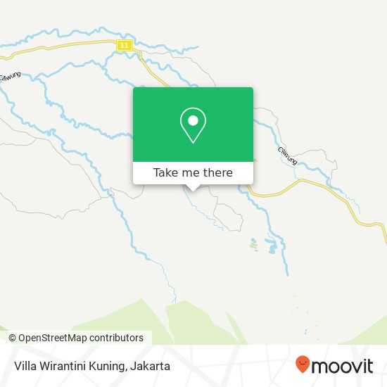Villa Wirantini Kuning map