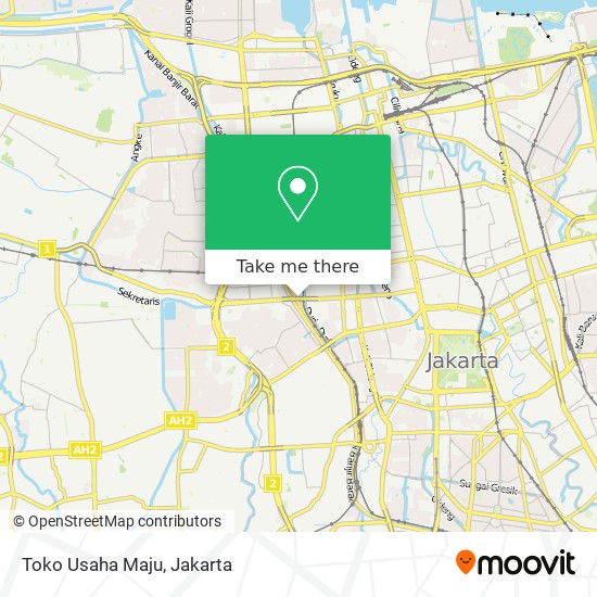 Toko Usaha Maju map