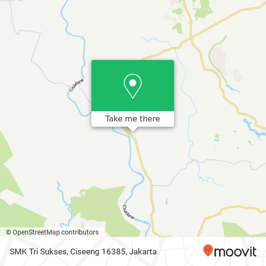 SMK Tri Sukses, Ciseeng 16385 map