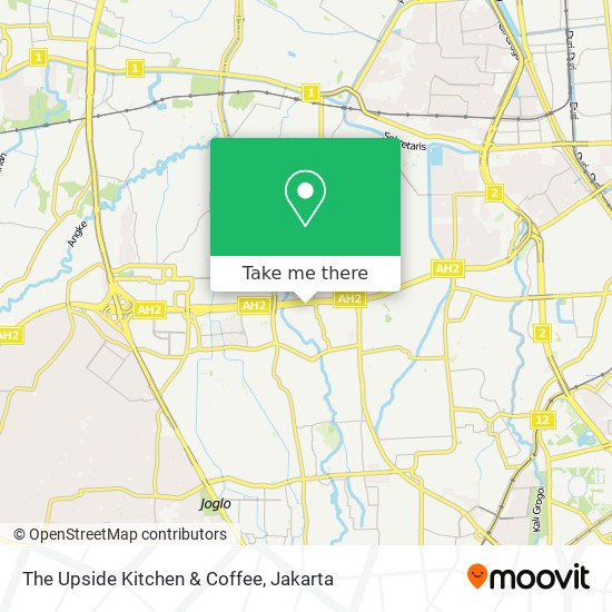 The Upside Kitchen & Coffee map