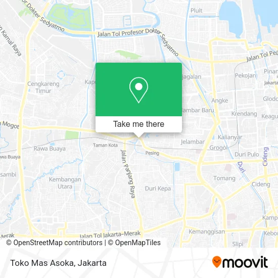 Toko Mas Asoka map