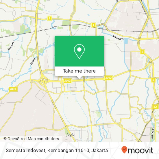 Semesta Indovest, Kembangan 11610 map