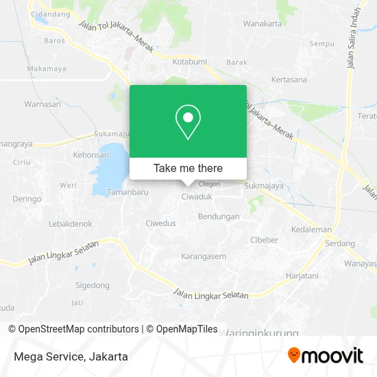 Mega Service map