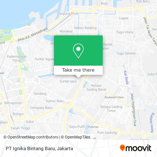 PT Ignika Bintang Baru map