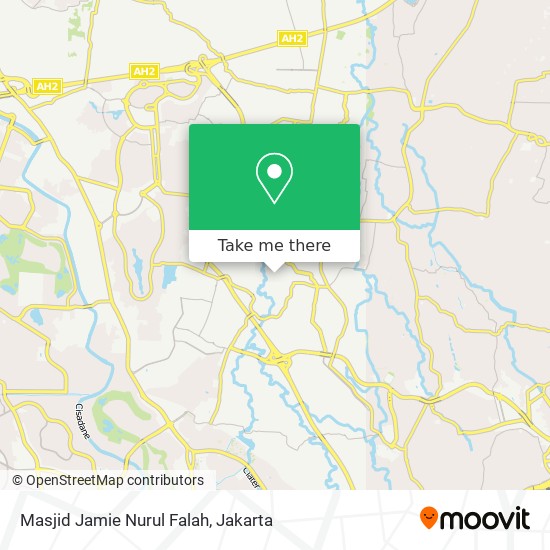 Masjid Jamie Nurul Falah map