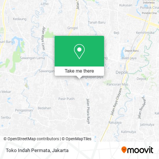 Toko Indah Permata map