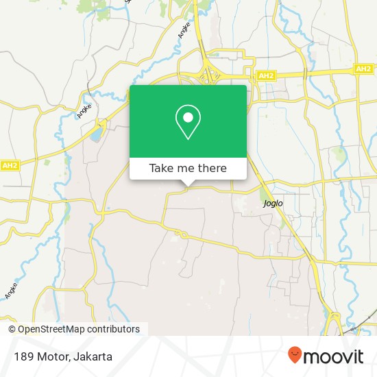 189 Motor, Jalan Joglo Raya map