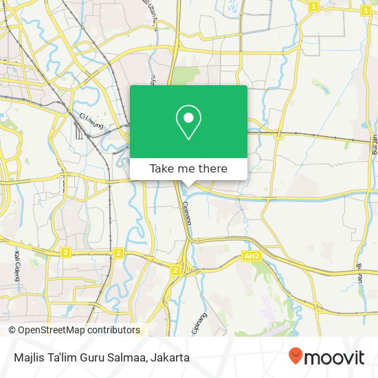 Majlis Ta'lim Guru Salmaa, Jalan Cipinang Besar Jatinegara map