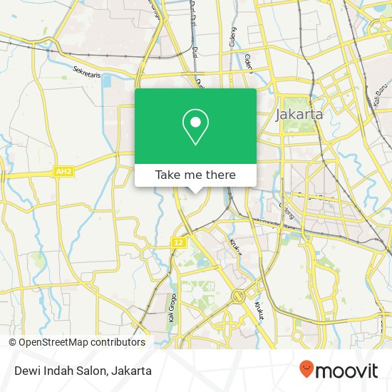 Dewi Indah Salon map