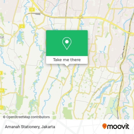 Amanah Stationery map