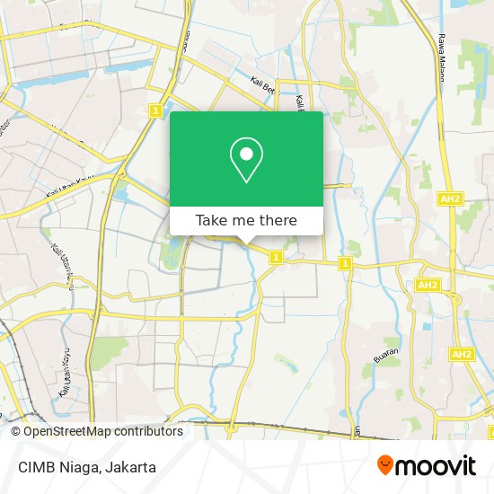 CIMB Niaga map