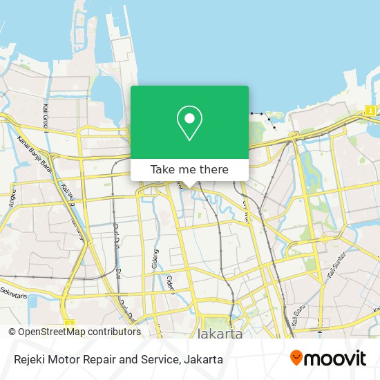 Rejeki Motor Repair and Service map