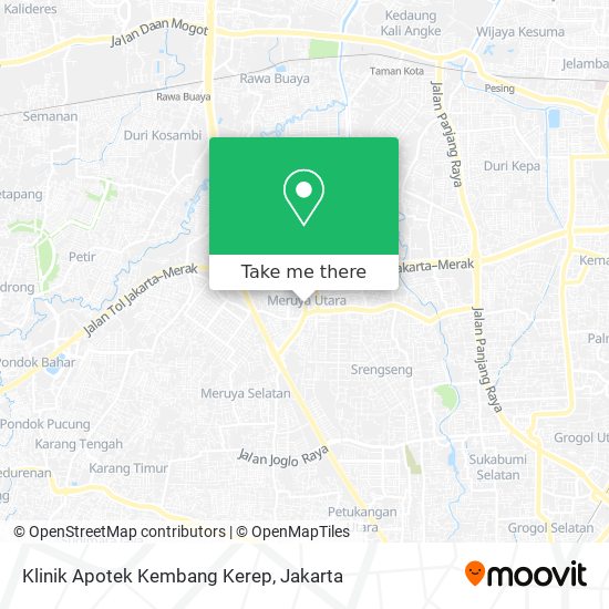 Klinik Apotek Kembang Kerep map