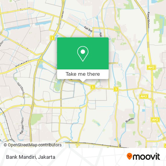 Bank Mandiri map